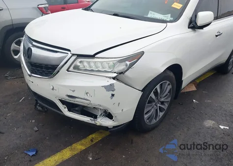 2016 Acura Mdx Tech/W/Tech/Acurawatch Plus z USA, uszkodzony, nr VIN 5FRYD4H41GB050812